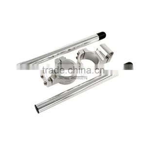 BJ-COHB-043B Wholesale 43mm CNC Billet Alloy Riser Scooter Clip On Handle Bar For Buell M2 Cyclone thumbnail-2