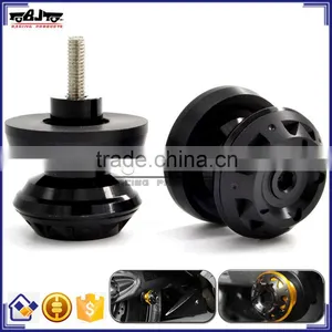BJ-Screws-3004 Black Color M6 CNC Aluminum Motorcycle Frame Sliders thumbnail-1
