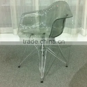 Elegant Design Crystal Transparent Plastic DAR Chair/ PC Eiffel Chair, HYX-602A thumbnail-1