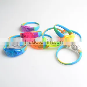 Camouflage Silicone Luminous Bracelet,Remote Control Models,silicone Lovers Luminous Bracelet thumbnail-4