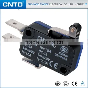 CNTD Compact Design Long Pulley Type 125V 16A Electrical Zippy Limit Micro Switch (CMV-103C) thumbnail-4