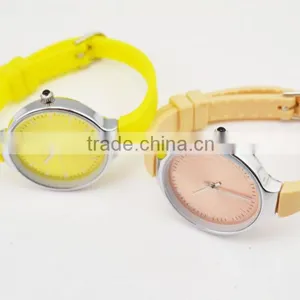 Fashion Slim Strap Ladies Silicone Watch for Small Wrists thumbnail-2