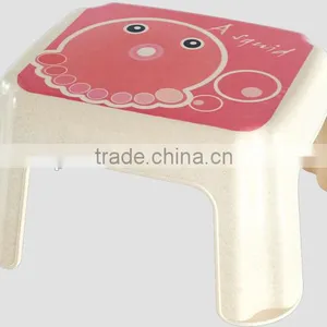 Eco-friendly 18cm Height Bamboo Fiber Plastic Step Stool For Kids Most Popular thumbnail-3
