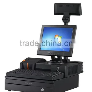 Retail Supermarket Cash Register/restaurant POS System| Terminal With Barcode Scanner Quality Choice thumbnail-1
