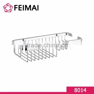 Uniqure Design Bathroom Fittings Shower Shelf Bath Caddy Basket thumbnail-5