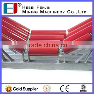 SKF Deep Groove Ball Bearing Conveyor Idler Roller For Mining thumbnail-3