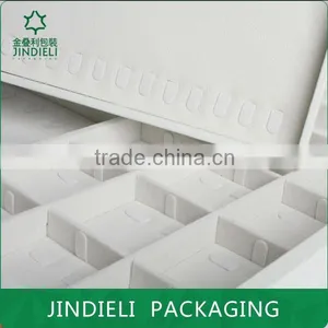 Beauty Elegant Leather Cosmetic Jewelry Box Packaging thumbnail-4