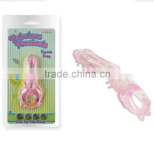 Vibrating Cock Ring for Delay Ejeculation thumbnail-1