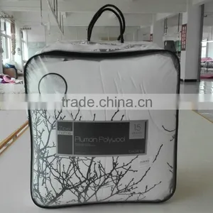 2016 Best Selling Product Super Soft Microfiber Quilt, Lamb Fleece Duvet Made in China thumbnail-6