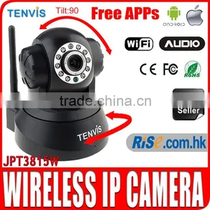 Wireless Pan Tilt WIFI Audio Webcam CCTV IPhone Android Tenvis JPT3815W IP Camera thumbnail-1