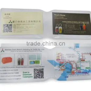 2016 Promotional Cheap Clear PVC Name Card Holder thumbnail-4