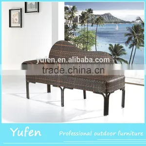 Classic Leisure Rattan Beauty Bed Used Garden House thumbnail-1