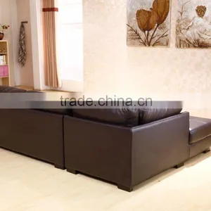 Hot Sale Living Room Soft and Leisure Leather Sofa thumbnail-3