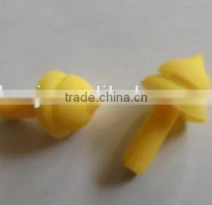 Chemical 3 Flange Silicone Ear Plugs in Pipe Soundproof Silicone Ear Plug SNR 29 Without String for Sales thumbnail-3