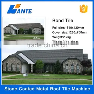 Trade Assurance Stone Coated Steel Roof Tiles,stone Coated Metal Roof Tile thumbnail-1