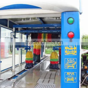 7,9 Brushes Optional, European Design Automatic Tunnel Car Wash Machine, Automatic Car Wash Systems thumbnail-1