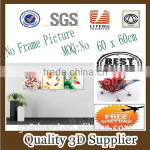 New Material PET 1.5mm No Frame Picture Advertising 3d Picture for Promotion thumbnail-1
