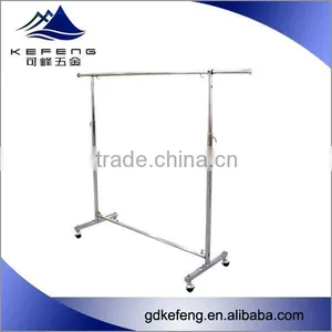 Hot Sale Racks Chrome Clothing Hanging Display Stand/suit for Garment Shop&home&supermarket KF-R058 thumbnail-1