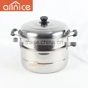 Allnice-Stainless Steel Steamer/Induction Steamer Pot/Metal Steamer Pot thumbnail-2