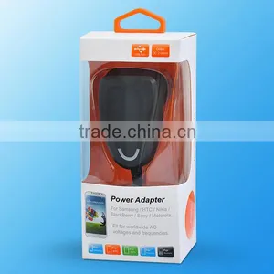 Micro Usb Wall Charger With Led Micro Connector Date Cable for Samsung thumbnail-5