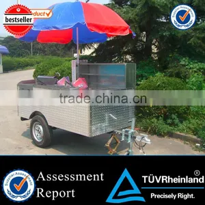 CE ISO UL EEC Hot Dog Cart Pushed Hot Dog Cart Tricyle Hot Dog Cart thumbnail-2