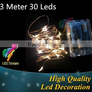 30Leds Battery Operated String Lights 10FT Led Christmas Light thumbnail-1