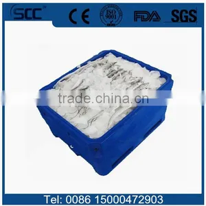Rotational Molded Fish Transport Plastic Bins, PE Plastic Tote Bins thumbnail-4