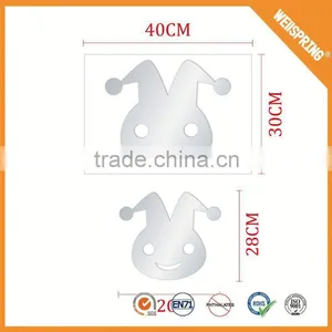 Low Cost Reusable Self Acrylic Mirror Wall Sticker thumbnail-2