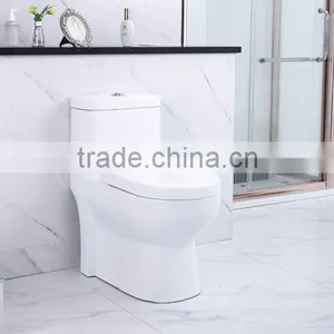 YL1069 Sanitary Ware Siphonic Western One Piece Toilet thumbnail-1