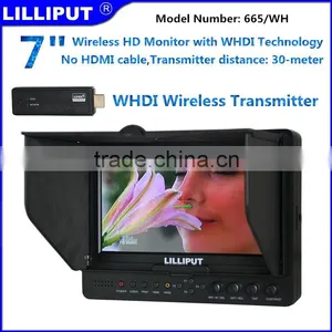 Lilliput 665/WH 7 Inch Wireless HD Monitor Transmitter Distance 30-meter With HDMI Input thumbnail-1