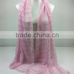 New Design Women's Polyester Summer Scarf Muslim Long Scarf thumbnail-1