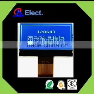 128x64thin FPC STN Cog Lcd Module With ic ST75 65R thumbnail-4