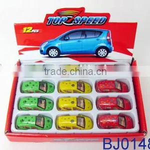 12pcs Free Wheel Mini Metal Die Cast Car Model thumbnail-6