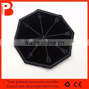 High Quality Non-woven Twill Fabric Custom 3D Embroidery Patch for Garment thumbnail-3