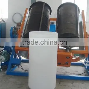 Open-flame Heating Small Model Rock and Roll Rotomolding Machine With Two Moulds thumbnail-1