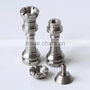 Wholesale Titanium Nails Gr2 Domeless Titanium Nail 4 in 1 Male & Female thumbnail-2