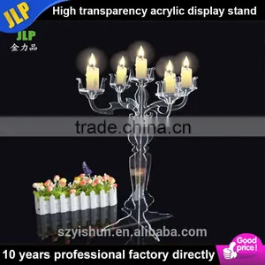 HOT Sale Acrylic Candlesticks Holder thumbnail-1