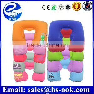Rectangle Shape and Adults Age Group Portable Inflatable Pillow for Outdoor Folding Air Pad Pillow thumbnail-1