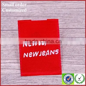 Custom New Red Washable Flexo Cards Heat Transfer Printing Label thumbnail-1