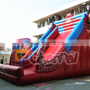 Hot Selling Inflatable Dry Slide for Children, Giant Infatable Spiderman Slide thumbnail-2