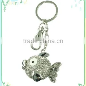 2015 Fashion Animal Teddy Bear Key Chain With cz Stones thumbnail-2