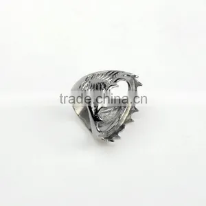 OEM Projects 2015 Wholesale Indonesia Rings Hot Sell Gemstone Titanium Rings thumbnail-1
