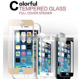 2016 New Premium 9H Hardness Anti Scratch Anti Blue Light Otao New Color Tempered Glass Screen Protector for Iphone 6/6s thumbnail-1