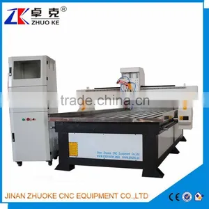 China 3D Woodworking CNC Router Machine ZKM-1325 With Cast Iron Gantry 1300*2500MM Of PCI NcStudio Control System thumbnail-3