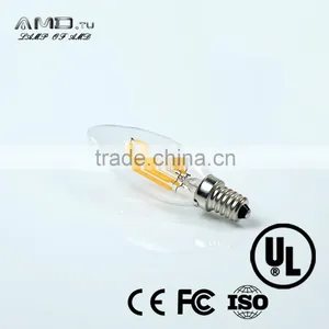 C35 Candle Led Filament Bulb Vintage Decorative 4W E14 Dimmable Led Lamp thumbnail-4