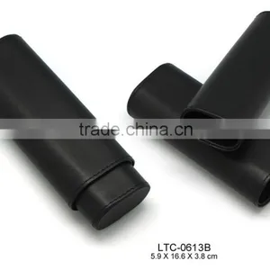 Wholesale Black Genuine Leather Case for Eyeglasses thumbnail-1