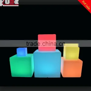 Magic LED Cube, LED Sitting Cubes, LED Waterproof Pool Cube for Party thumbnail-1