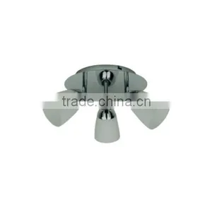 Glass Lampshade Ceiling Mounted Spotlights thumbnail-1
