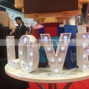 New Mould Marquee Letter Light MR & MRS Wedding Decoration Marquee Letters Light thumbnail-6