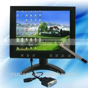 Multi Language 8inch LCD Touchscreen Monitor With VGA and USB Interface thumbnail-3